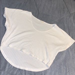 White Crop top